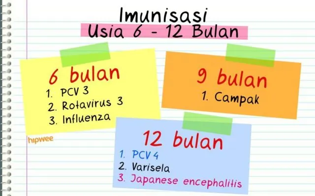 Daftar Imunisasi Anak Lengkap dengan Kalendernya. Calon Orangtua, Wajib Baca! 9