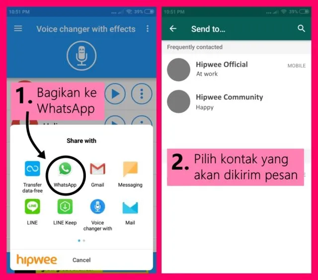 Cara Mengubah Suaramu Menjadi Suara Domba, Hantu, atau Alien. Kirim Pesan Whatsapp Jadi Makin Keren! 10
