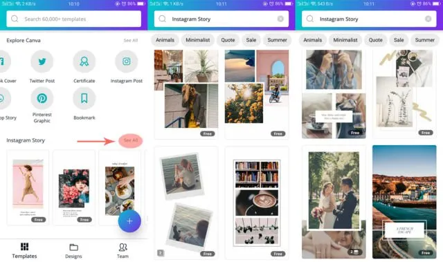 7 Langkah Mudah Bikin Instastory Apik Pakai Canva. Pakai HP pun Bisa! 9 bikin instastory pakai canva