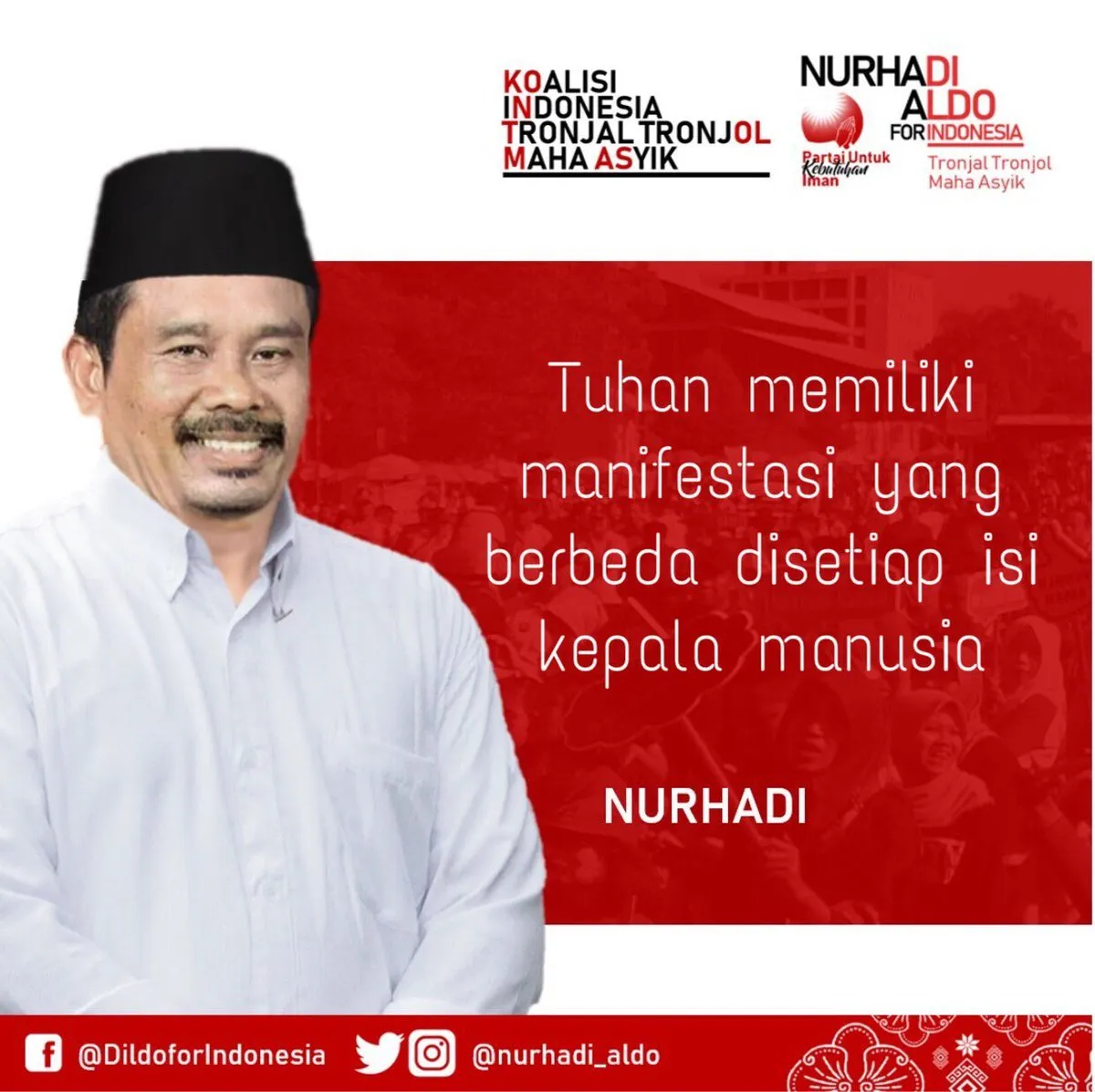 10 Kutipan Ngawur Maha Asyik dari Paslon Fenomenal Nurhadi-Aldo. Jadi Kamu Bakal Coblos yang Mana? 12
