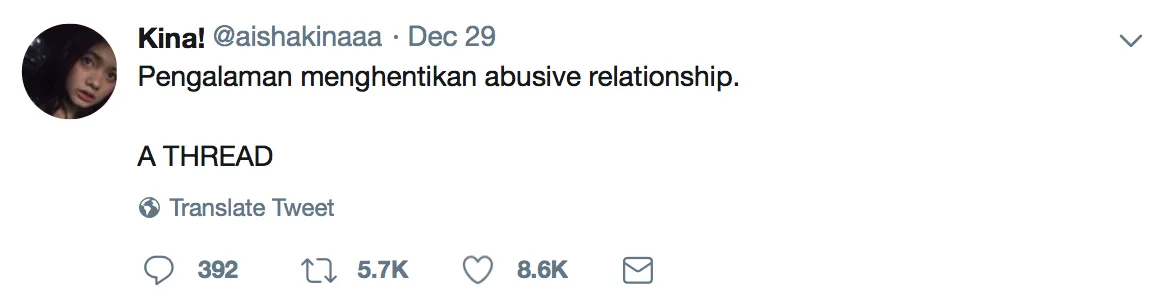 Bikin Utas Soal Kekerasan dalam Hubungan, Cewek ini Malah Ceritakan Kucing dan Kadal. Plot Twist! 4