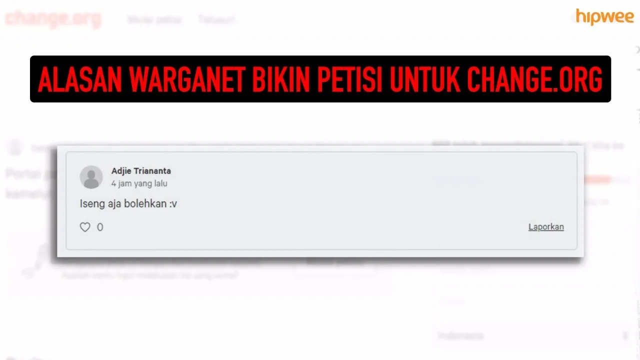 Muncul Petisi Online buat Bubarkan Situs Petisinya, Warganet Punya Beragam Alasan untuk Tanda Tangan 24