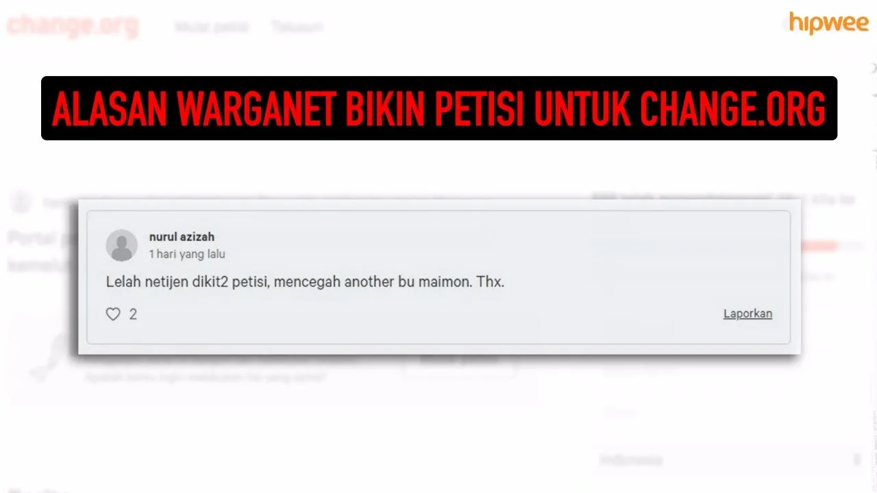 Muncul Petisi Online buat Bubarkan Situs Petisinya, Warganet Punya Beragam Alasan untuk Tanda Tangan 23