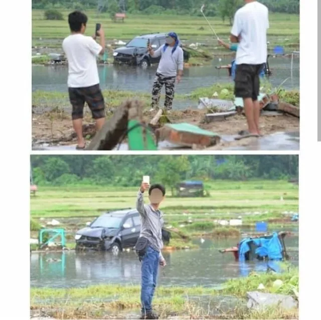 Mau Liput Bencana, Media Asing Ini Justru Kaget Lokasi Tsunami di Banten Jadi Spot Selfie Dadakan 7