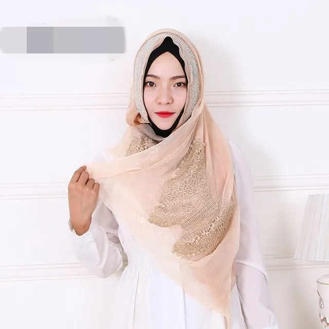 10 Ide Variasi Hijab Brokat Ciamik Buat Kondangan. Manisnya~ 18
