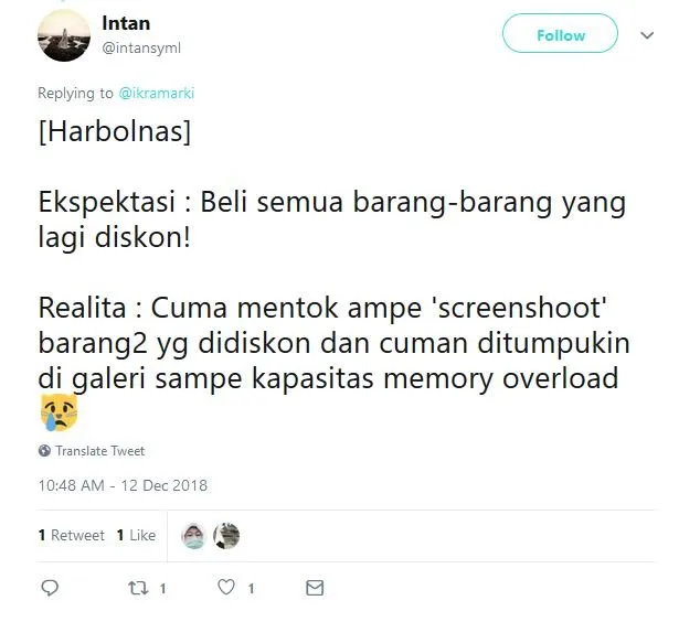 Selalu Ditunggu Tiap Tahun, ini 12 Ekspektasi vs Realitas Menyesakkan Harbolnas bagi Warganet. Kocak~ 13
