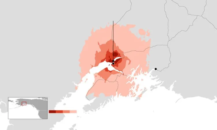 Gempa 7 SR & Seribu Gempa Susulan Landa Alaska. Ini 10 Potret Kerusakannya, Jalanan Sampai Terbelah! 8