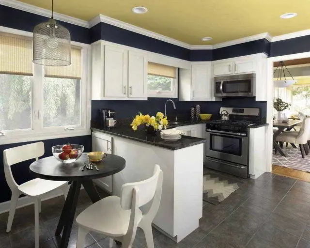 11 Desain Dapur dan Ruang Makan Jadi Satu Sederhana 16