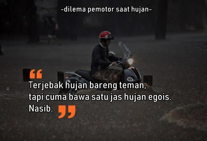 Selain Basah, 8 Masalah ini Pasti Dialami Pengendara Motor Saat Hujan. Sepele sih, Tapi Nyakitiiiin, kan? 13
