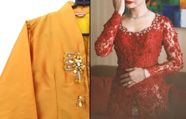10 Detail Hiasan Kebaya yang Bikin Cantik Tampilannya. Bilang Penjahitmu Mau Aplikasi yang Mana 15