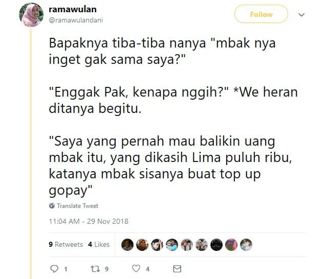 Lama Menunggu Dipertemukan Lagi dengan Penumpangnya, Cerita Driver Ojol ini Bikin Kita Ikut Bahagia 13