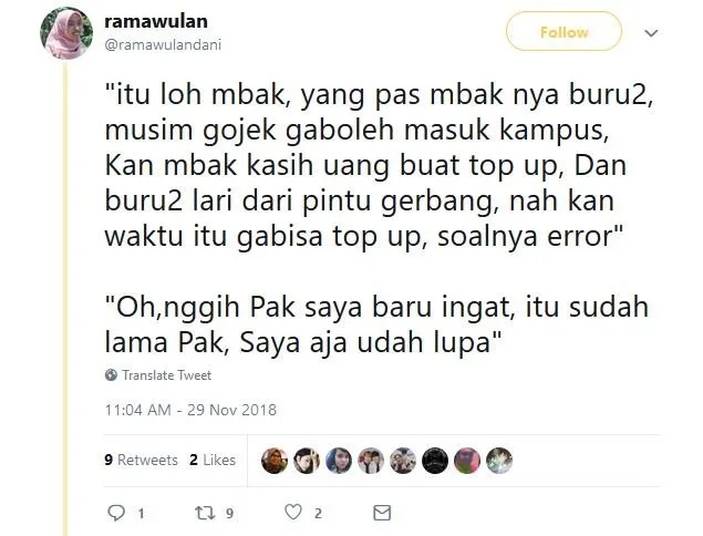 Lama Menunggu Dipertemukan Lagi dengan Penumpangnya, Cerita Driver Ojol ini Bikin Kita Ikut Bahagia 14