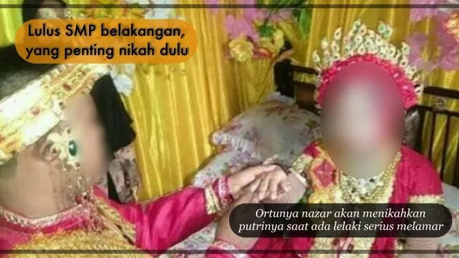 8 Kisah Pernikahan Anak-anak yang Bikin Kita Elus Dada. Mirisnya, Masih Marak Terjadi di Indonesia 13