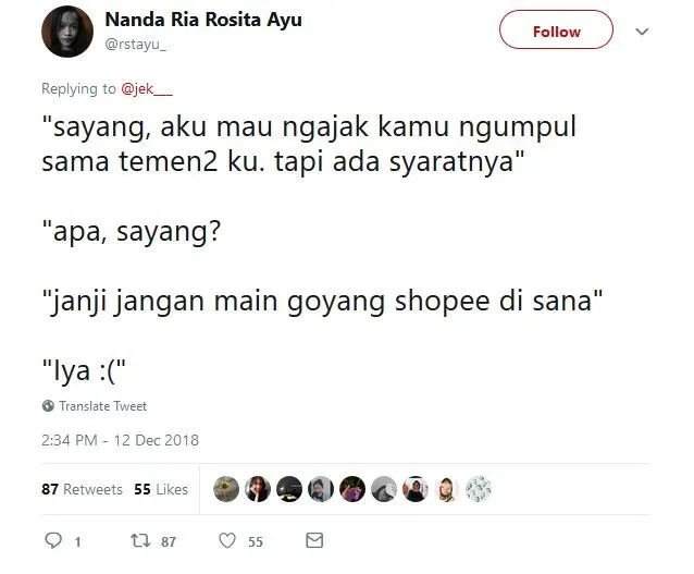 13 Syarat Kocak dari Pacar, Kalau Kamu Pengen Diajak Nongkrong Bareng Temen-Temennya. Kebiasaan Sih~ 23