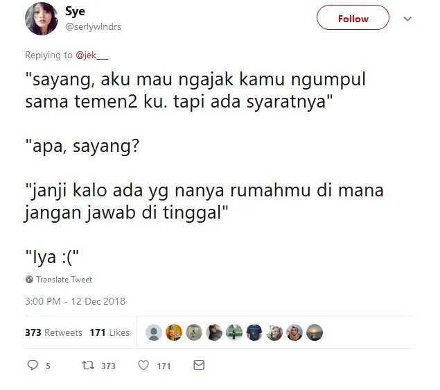 13 Syarat Kocak dari Pacar, Kalau Kamu Pengen Diajak Nongkrong Bareng Temen-Temennya. Kebiasaan Sih~ 18
