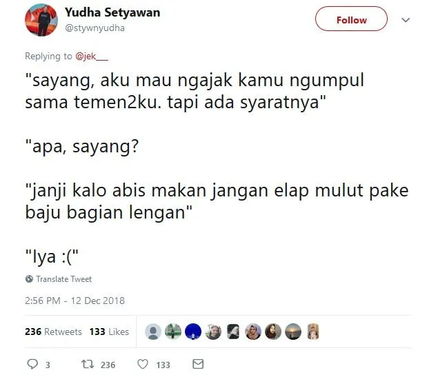 13 Syarat Kocak dari Pacar, Kalau Kamu Pengen Diajak Nongkrong Bareng Temen-Temennya. Kebiasaan Sih~ 22