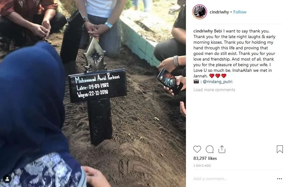 Sempat Dikabarkan Hilang, Papan Nisan Bani 'Seventeen' Ternyata Memang Sengaja Dicabut 4