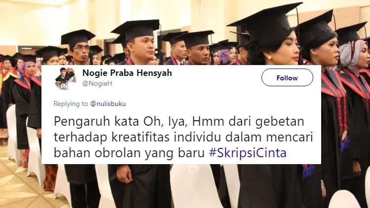 13 Pilihan Judul Skripsi Ilmiah nan Baper Ala Warganet. Hmm, Kalau Urusan Hati kok Cepet, Ya! 17