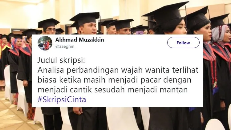 13 Pilihan Judul Skripsi Ilmiah nan Baper Ala Warganet. Hmm, Kalau Urusan Hati kok Cepet, Ya! 20