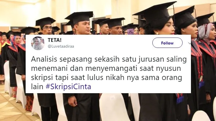 13 Pilihan Judul Skripsi Ilmiah nan Baper Ala Warganet. Hmm, Kalau Urusan Hati kok Cepet, Ya! 23