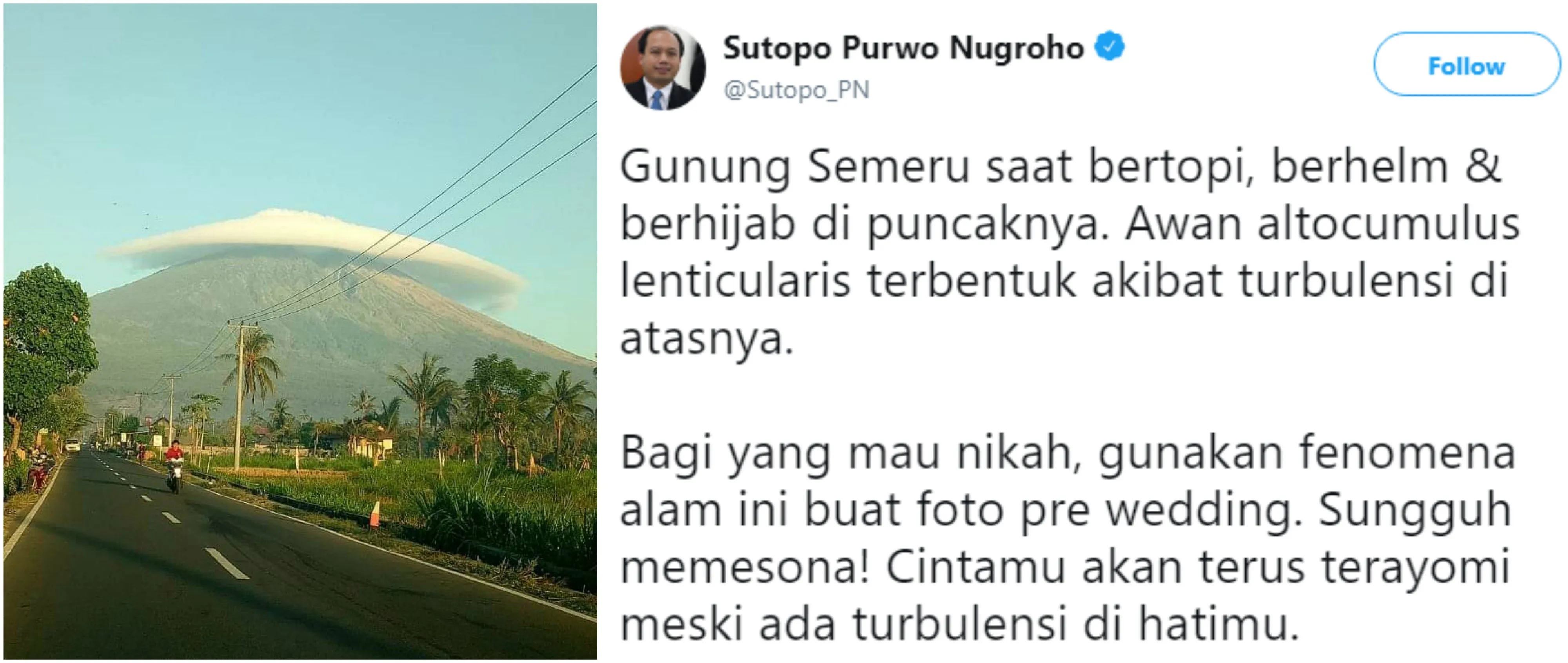 9 Petuah Kocak dan Bikin Baper ala Pak Sutopo. Yang Penting sih Tetap Informatif buat Semua Orang 10