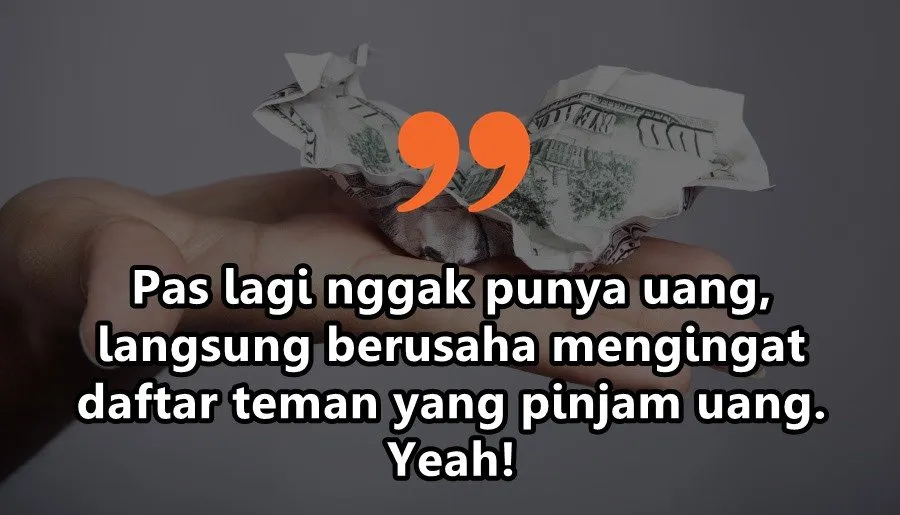 10 Curhatan Soal Utang Piutang yang Nggak Ada Akhir. Kadang Teman Bisa Jadi Musuh Karena Uang~ 17