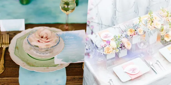 9 Ide Sentuhan Watercolor Wedding Theme yang Terlihat Manis dan Klasik untuk Momen Pernikahan Impian 15