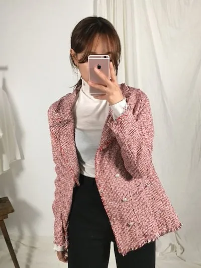 Yuk Ngantor atau Ngampus dengan 11 Ide Padu Padan Tweed Blazer Ini! Klasiknya Dapat, Elegan Sudah Pasti 14