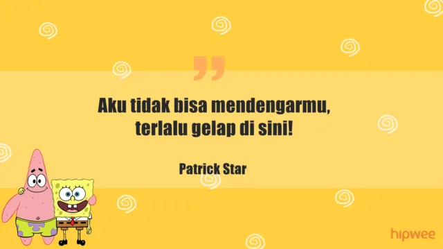 14 Kutipan Kocak dari Serial Kartun Spongebob yang Sangat