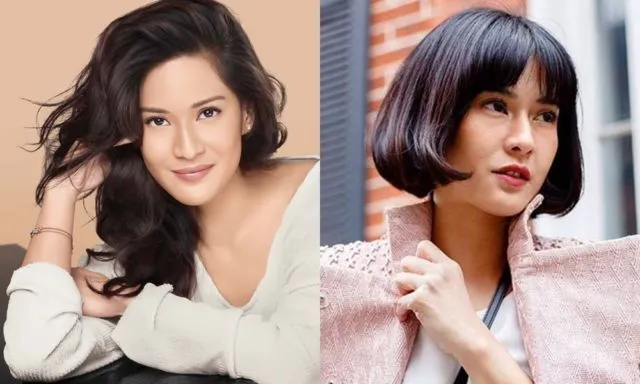 Perbandingan Rambut 8 Seleb Sebelum dan Sesudah Memangkas Pendek. Tampil Baru, Lebih Segar dan Energik 12