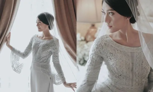 Tampil Cantik Saat Pengajian Sebelum Pernikahan, 7 Busana Seleb Ini Layak Jadi Sontekan 11