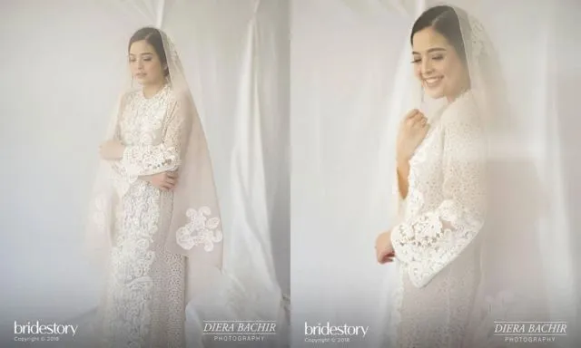 Tampil Cantik Saat Pengajian Sebelum Pernikahan, 7 Busana Seleb Ini Layak Jadi Sontekan 12