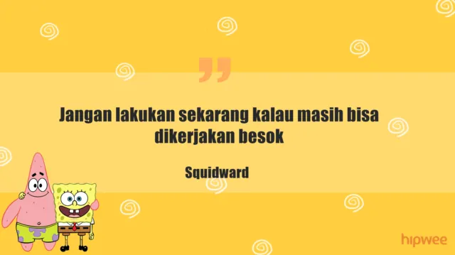 14 Kutipan Kocak dari Serial Kartun Spongebob yang Sangat