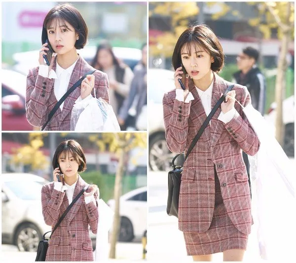 8 Inspirasi Baju Kerja Wanita Ala Drama Korea. Biar Tetap 'Fashionable' di Tempat Kerja 11