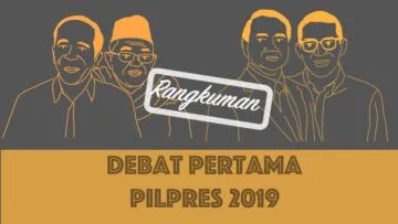 Begini Jalannya Debat Pertama Pilpres 2019 Kemarin. Buat yang Nggak Nonton Full, Nih Rangkumannya