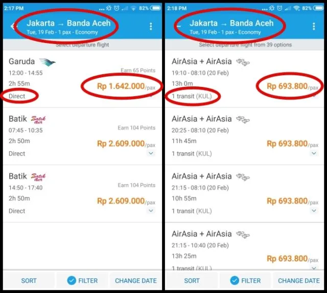 Tiket Pesawat Domestik Makin Mahal. Kini Orang-Orang Pilih Transit Ke Luar Negeri Demi Hemat Biaya 6