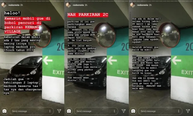 Kasus di Parkiran Mobil Kemang Village. Kalau Ada Kehilangan, Siapa Sih yang Harus Tanggung Jawab? 5