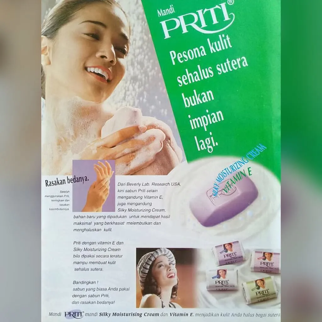 Intip Standar Cantik dan Tampan Zaman Bahela Lewat 10 Poster Iklan Jadul ini deh. Beda Banget~ 12