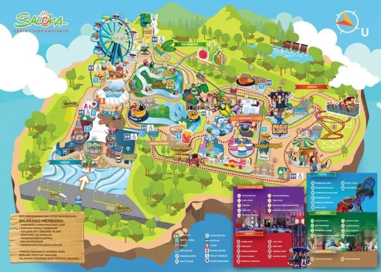 Saloka Park Semarang, Taman Bermain Terbesar di Jawa Tengah. Yuk Liburan ke Sana! 8