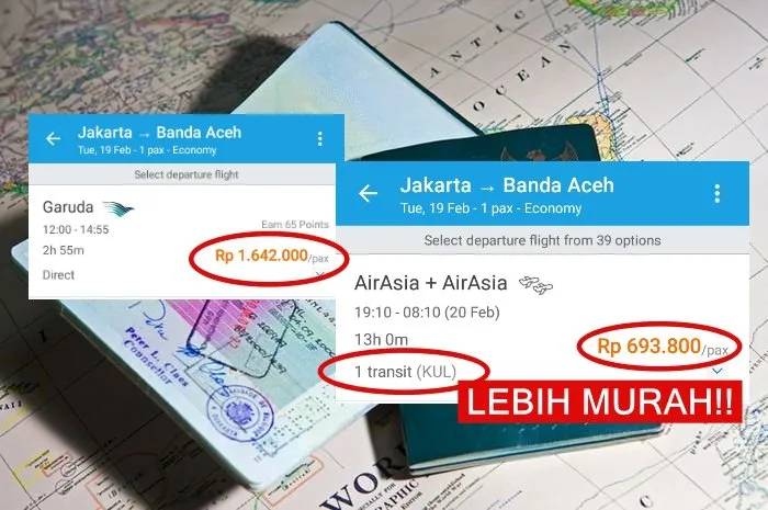 Tiket Pesawat Domestik Makin Mahal. Kini Orang-Orang Pilih Transit Ke Luar Negeri Demi Hemat Biaya