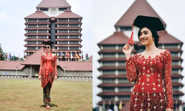 8 Kebaya Wisuda ala Selebritas Tanah Air. Cantik Elegan, Bikin Momen 'Sukses' Lebih Berkesan 10