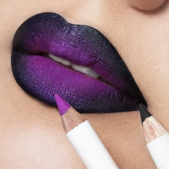 6 Ide Reverse Ombre Lips yang Bikin Ngiler. Demi Mendapat Bibir Penuh Kayak Kylie Jenner 9