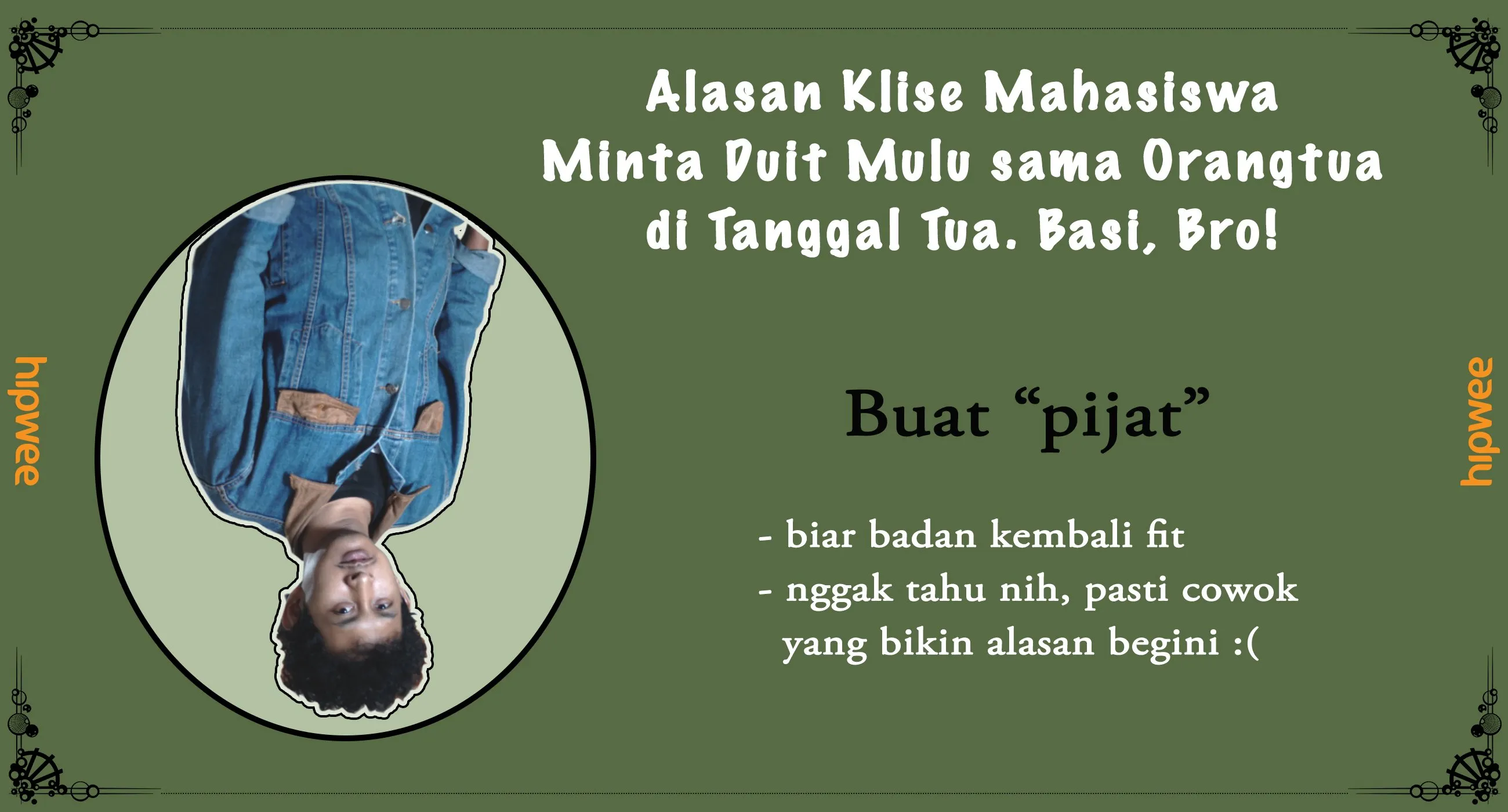 11 Alasan Klise yang Sering Kamu Pakai Saat Minta Uang Kiriman (Lagi) pada Orang Tua. Duit Teroooos! 20