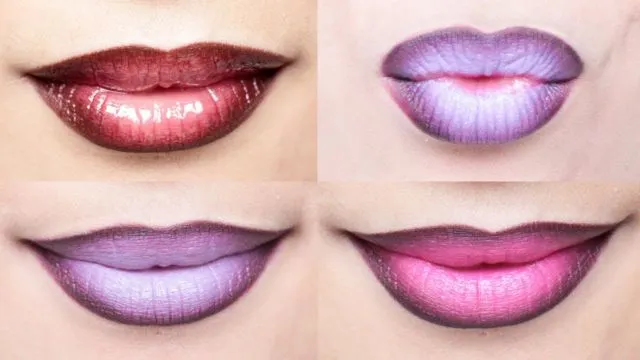 6 Ide Reverse Ombre Lips yang Bikin Ngiler. Demi Mendapat Bibir Penuh Kayak Kylie Jenner 12