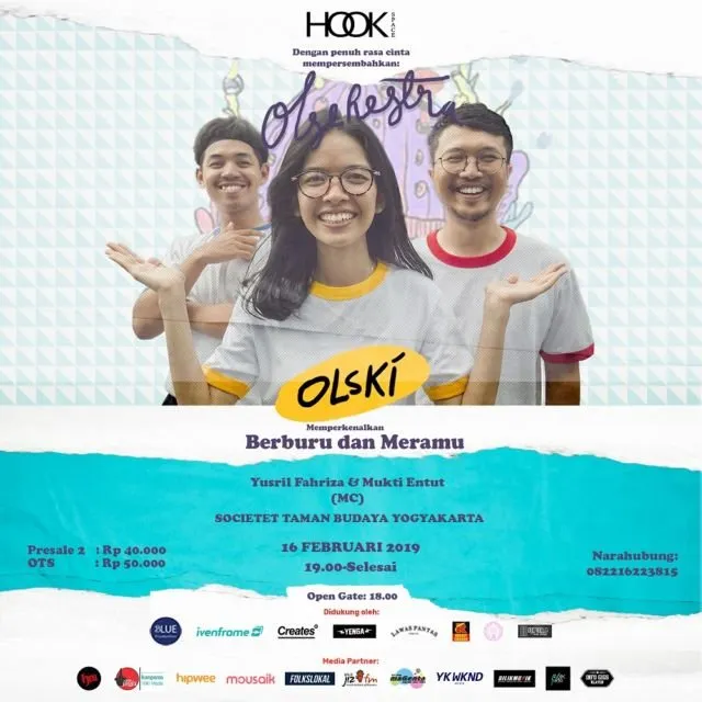 Olschestra, Persembahan Khusus Band Olski untuk Para Penggemar Setia Siap Digelar di Yogyakarta! 1