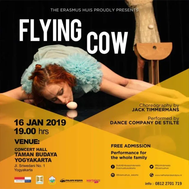 Yogyakarta! Jangan Lewatkan Event Seni Tari Persembahan dari The Erasmus Huis. Ssst, Ini Gratis! 1