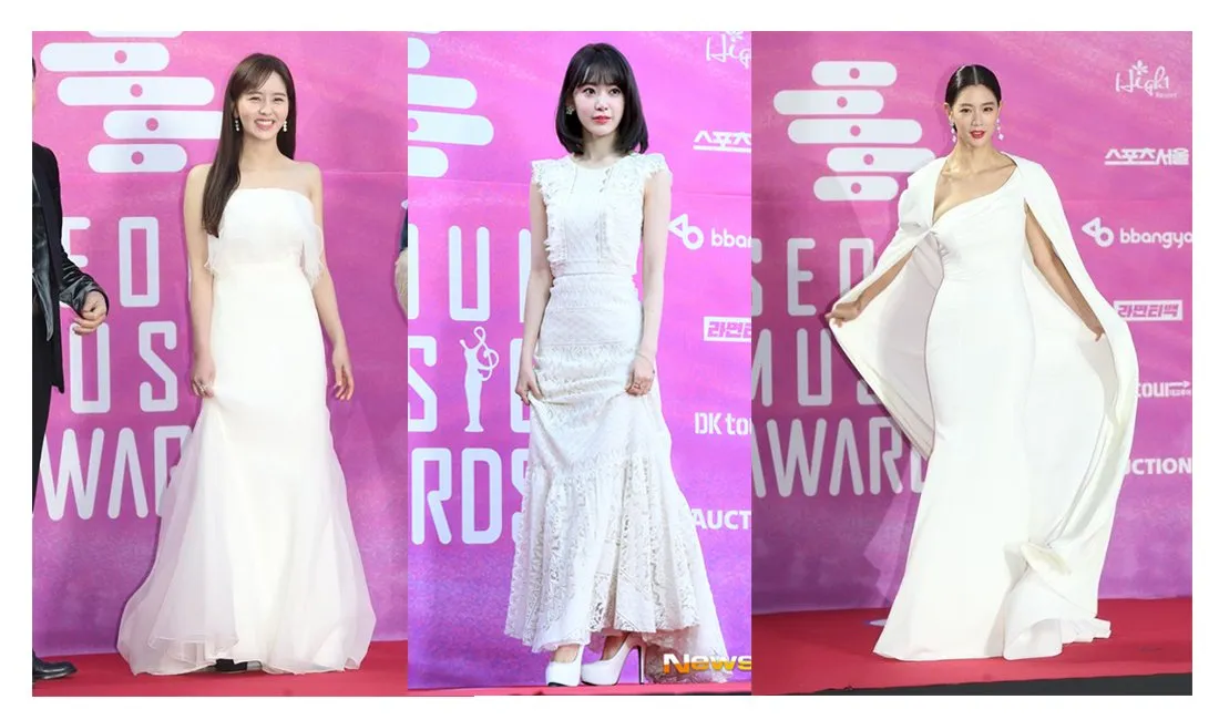 8 Inspirasi Dress Putih dari Seleb K-Pop di Ajang Seoul Music Awards 2019. Mana yang Paling Menarik?