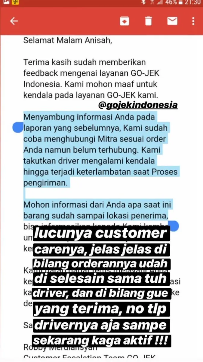 Gunakan Jasa Kirim Barang Ojol, Pelanggan Kehilangan Sepatu Sneakers Jutaan Rupiah. Serem Bener! 6