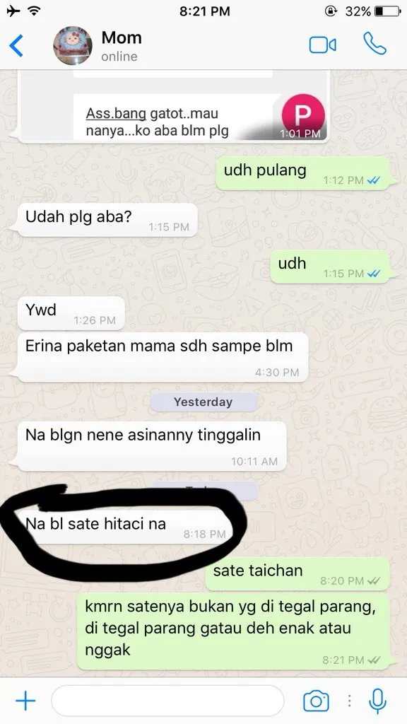 10 Warganet Bocorkan Isi Chat Keluarga Lewat Utas Alitt Susanto. Kocaknya Auto Bikin Kangen Keluarga 15