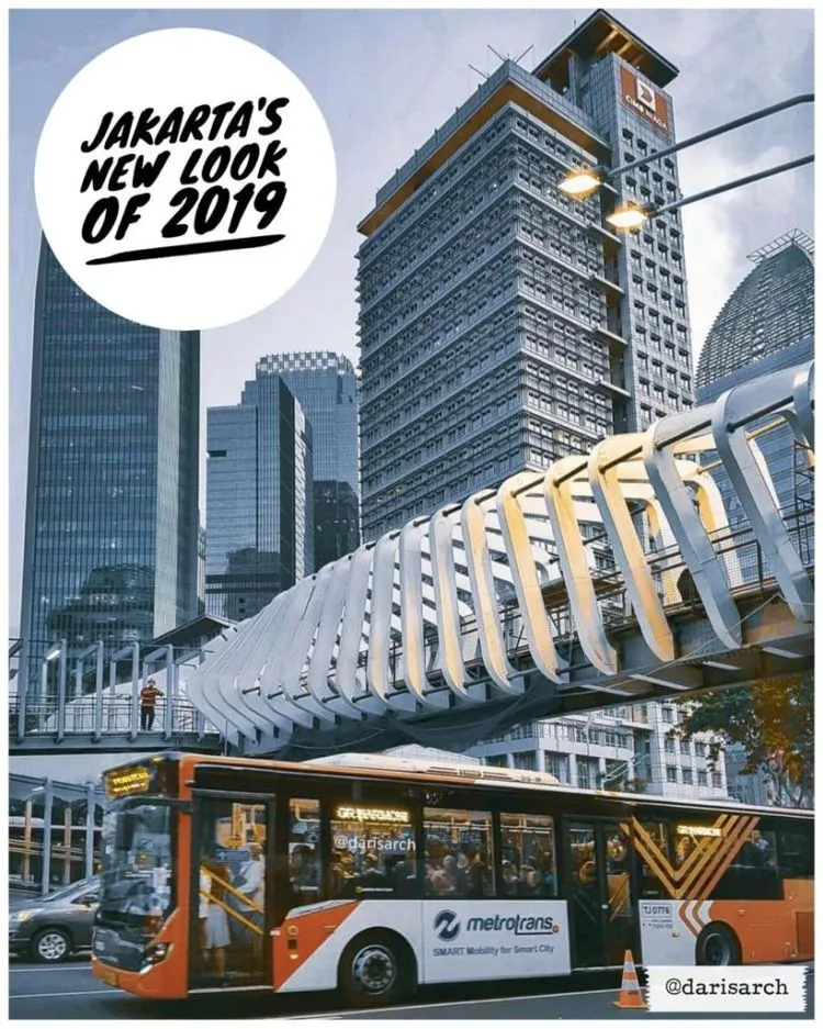 10+ Potret Kota Jakarta yang Kian Instagramable. Bahagia Nggak Nih Warga Jakarta? 11